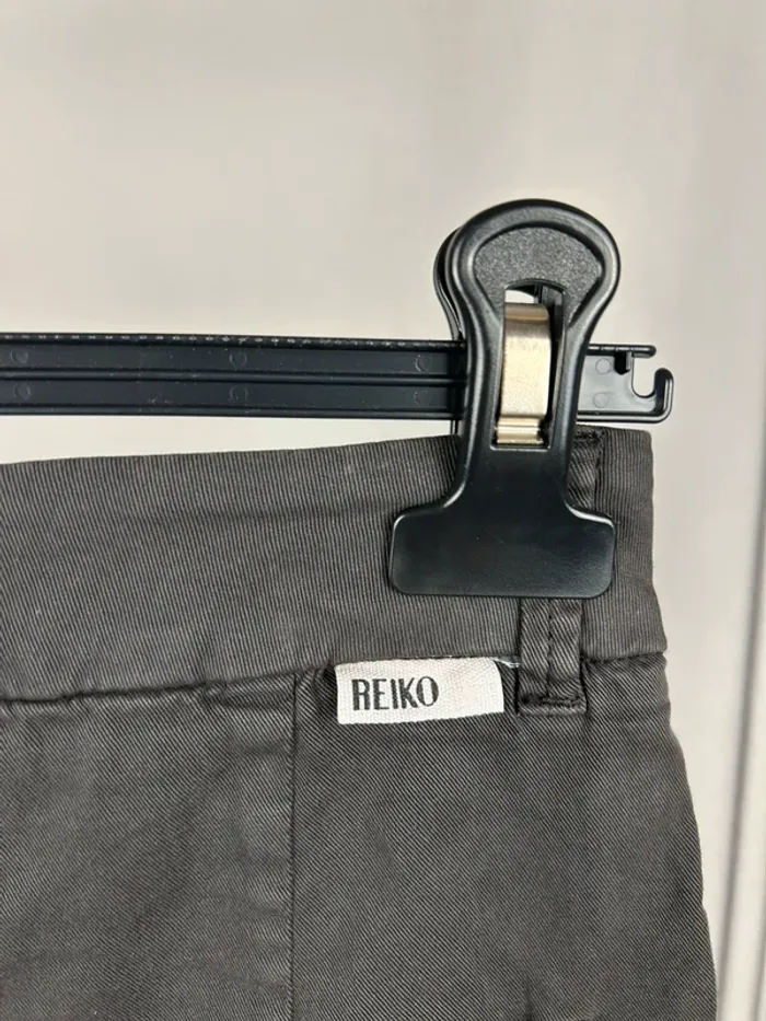Pantalon cargo taille haute Gris Reiko W25 neuf - photo numéro 7