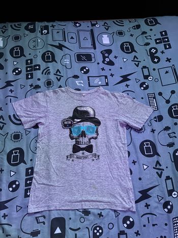 T-shirt à motifs tête de mort