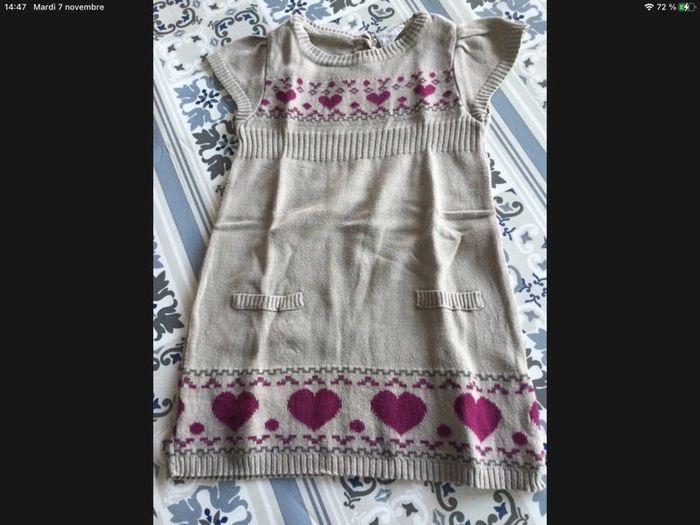 robe taille 86 cm tbe 18 mois