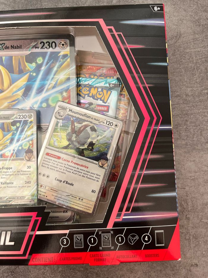 Coffret Pokémon Zacian EX de Nabil - Neuf et Parfaitement Scellé - photo numéro 5