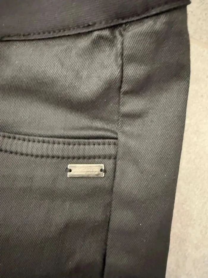 Pantalon Scotch & Soda femme simili cuir noir taille M - photo numéro 6