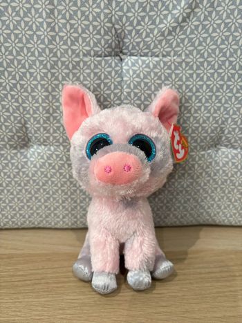 Peluche Hambone Le Cochon "The Beanie Boo's Collection"