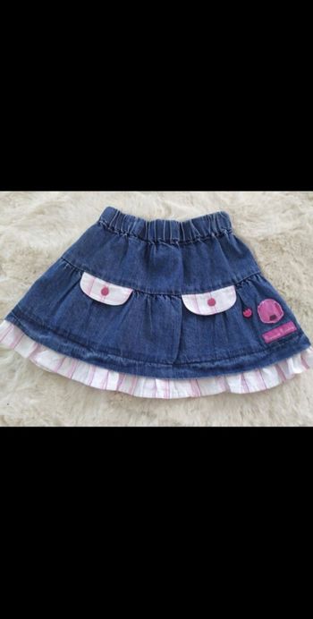 Jupe jeans 12 mois princesse
