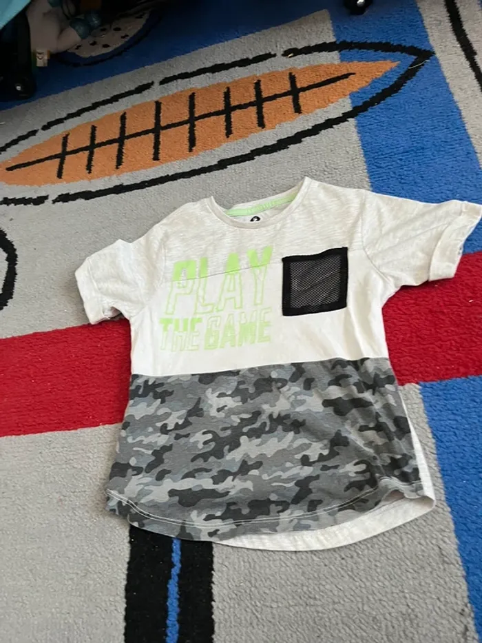 Lot tee shirt 5 ans - photo numéro 4