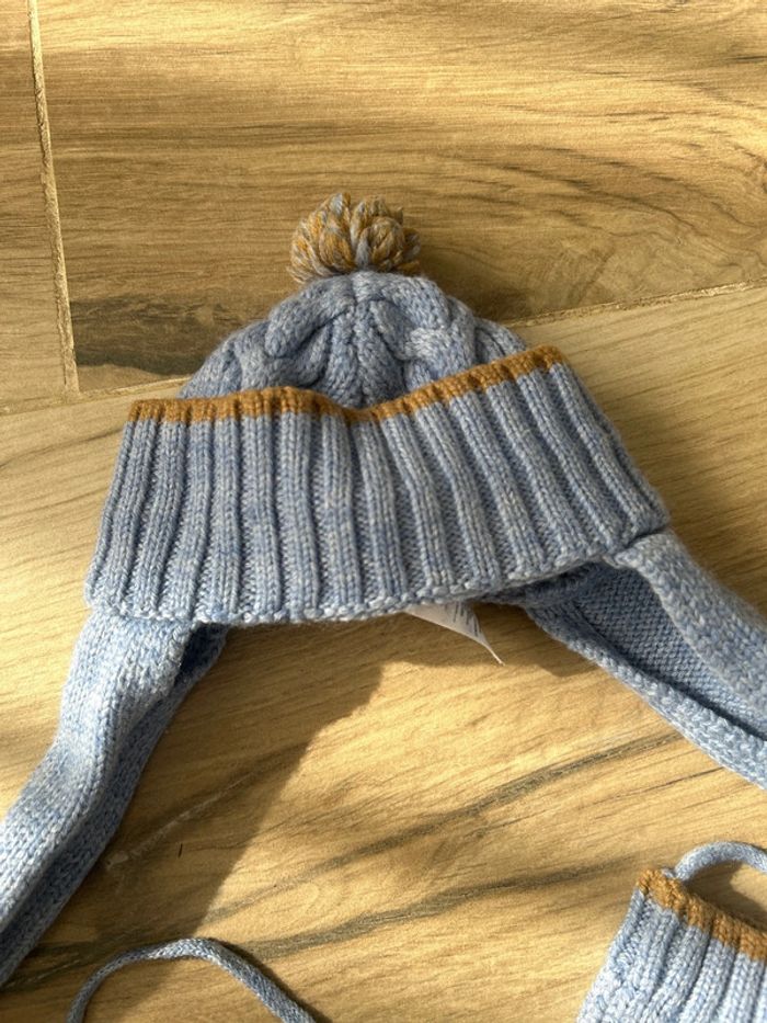 Ensemble bonnet écharpe gants - photo numéro 3