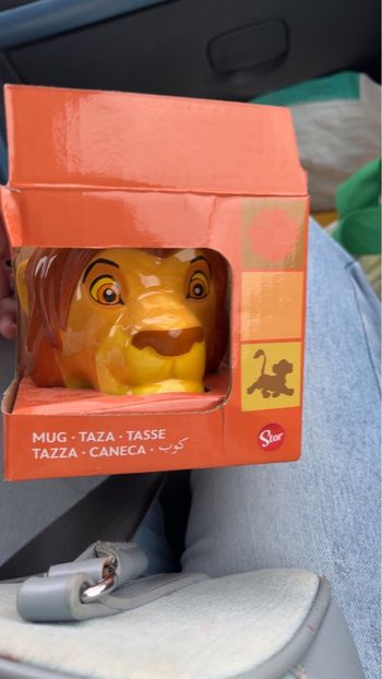 Mug mufasa roi lion 