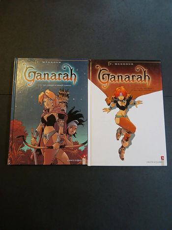 Lot de 2 bd ganarah 1 et 2,EO