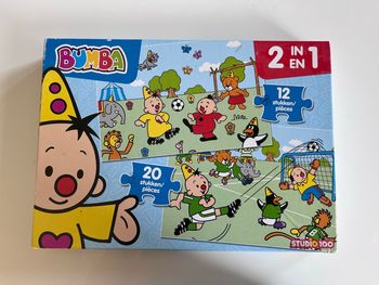 Puzzle 2 en 1 : 12 pièces et 20 pièces 