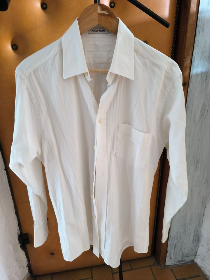 Chemise blanc crème