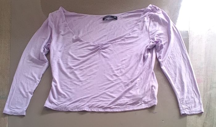 💜 Haut violet à manches longues – Shein – Taille XL – Femme - photo numéro 4
