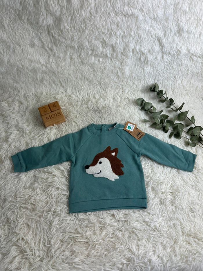 Pull renard bout chou taille 24 mois