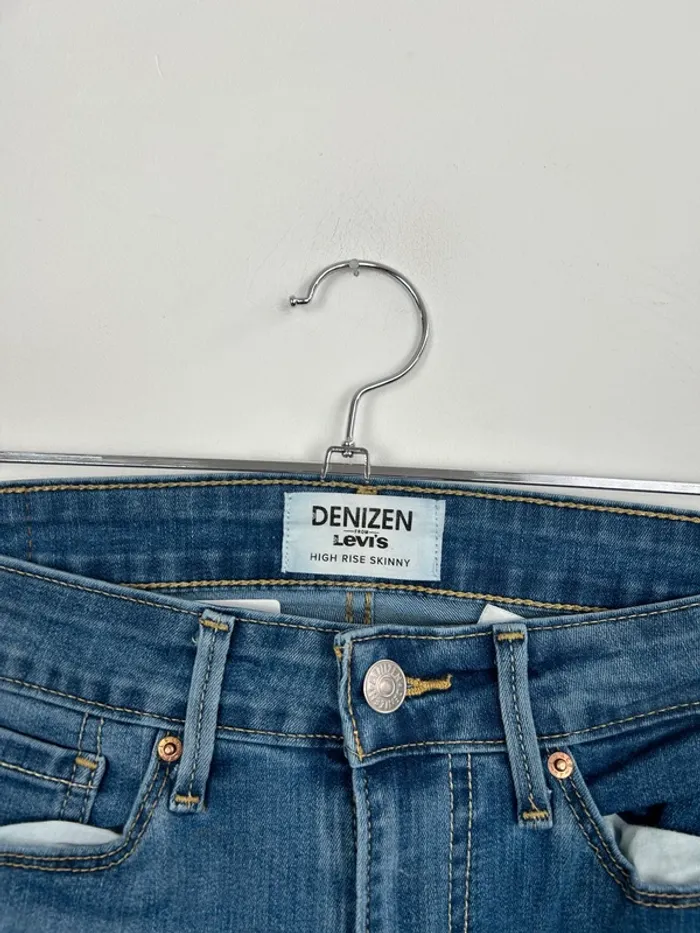 Jean Levi's Denizen Femme Bleu W29 L30 | High Rise Skinny | Taille FR38 | Très Bon État SJ328 - photo numéro 3