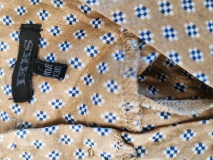 Blouse marron clair à motifs sans manches 10 ans IKKS - photo numéro 6