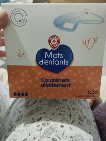 Coussinets d'allaitement 