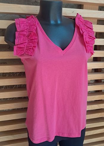 Liu Jo top débardeur été fushia T.40 neuf