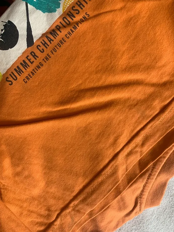 TEE shirt 5 ans orchestra orange - photo numéro 4