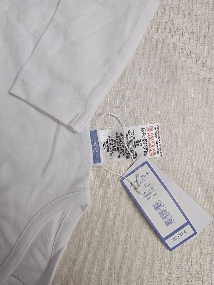 Bodies jacadi 12mois - photo numéro 2