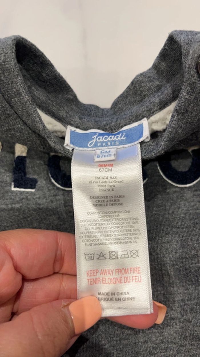 Pull gris Jacadi - photo numéro 5