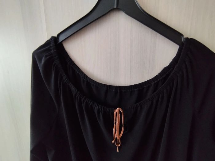 Blouse fluide noire 46/48 - photo numéro 3