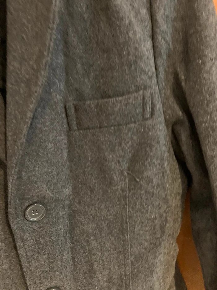 Manteau long ZARA Gris S - photo numéro 5