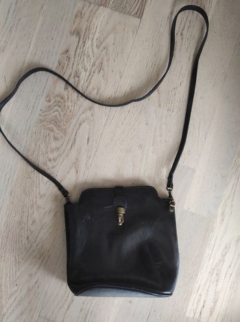 Sac à main cuir vintage