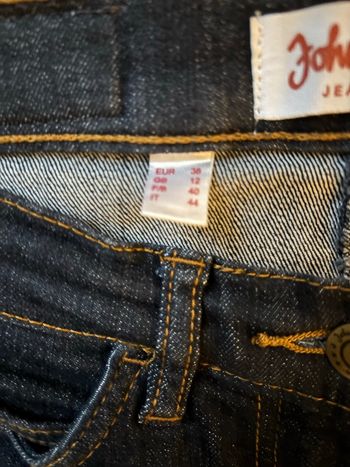 Jean bootcut taille courte