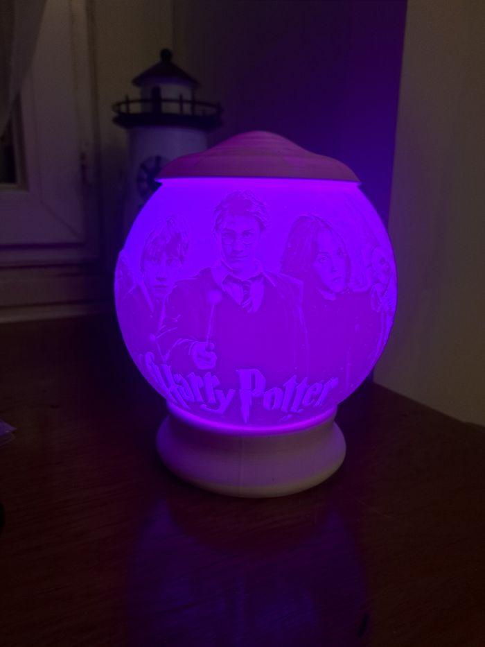 Veilleuse boule en lithophanie - photo numéro 7