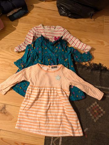 Lot de 3 robes