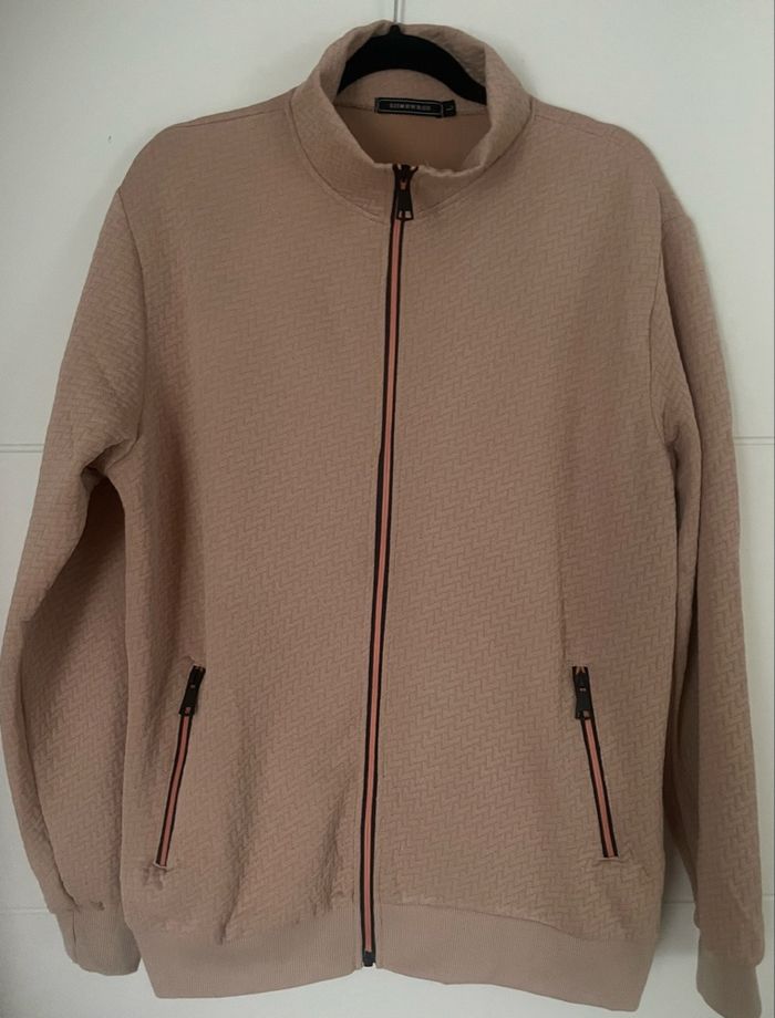 Veste style blouson homme beige taille L – Neuve jamais portée - photo numéro 7