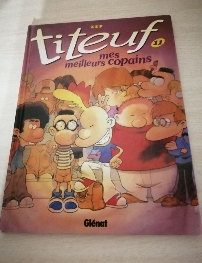 Livre - Titeuf - mes meilleurs copains- en très bon état