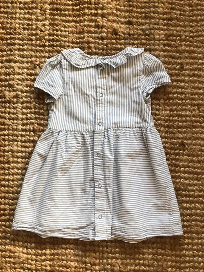 Robe rayée avec bloomer - photo numéro 2