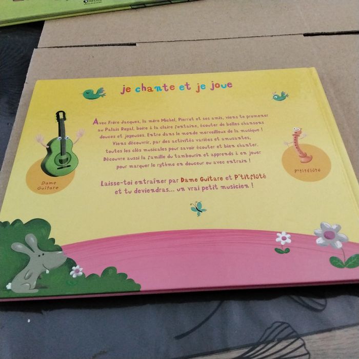 Lot de 2 livres CD  je chante et je joue + tambourin - photo numéro 11