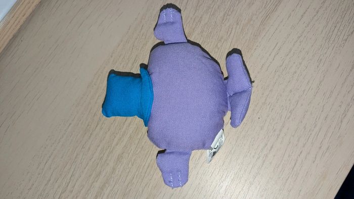 Peluche Monsieur Madame violette - photo numéro 2