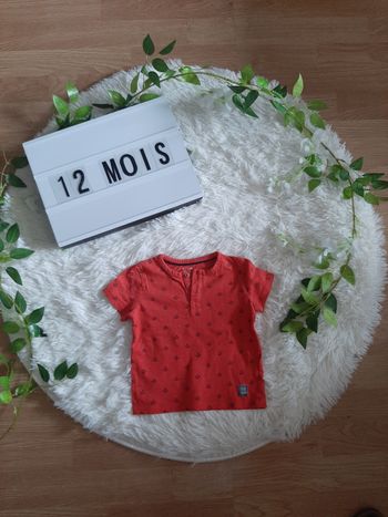 Tee-shirt ancre marine