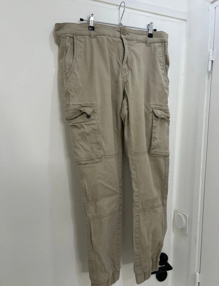Pantalon Cargo Beige Homme taille 42 - photo numéro 2