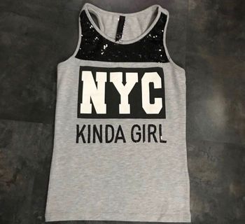 Débardeur sequins 10 ans Coolcat