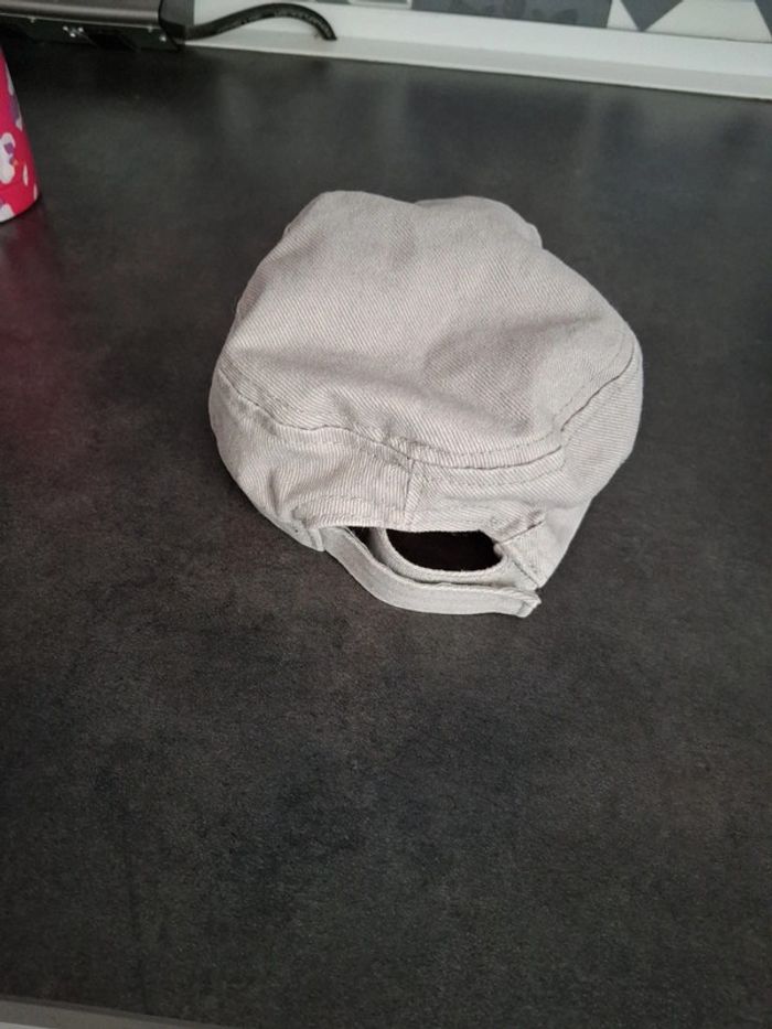 Casquette bébé grise - photo numéro 2