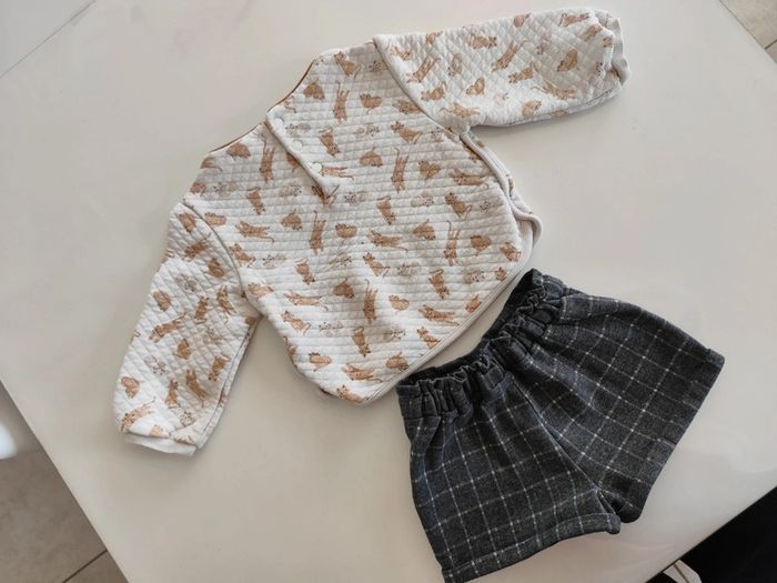 Ensemble pull et short Obaibi 18 mois - photo numéro 4