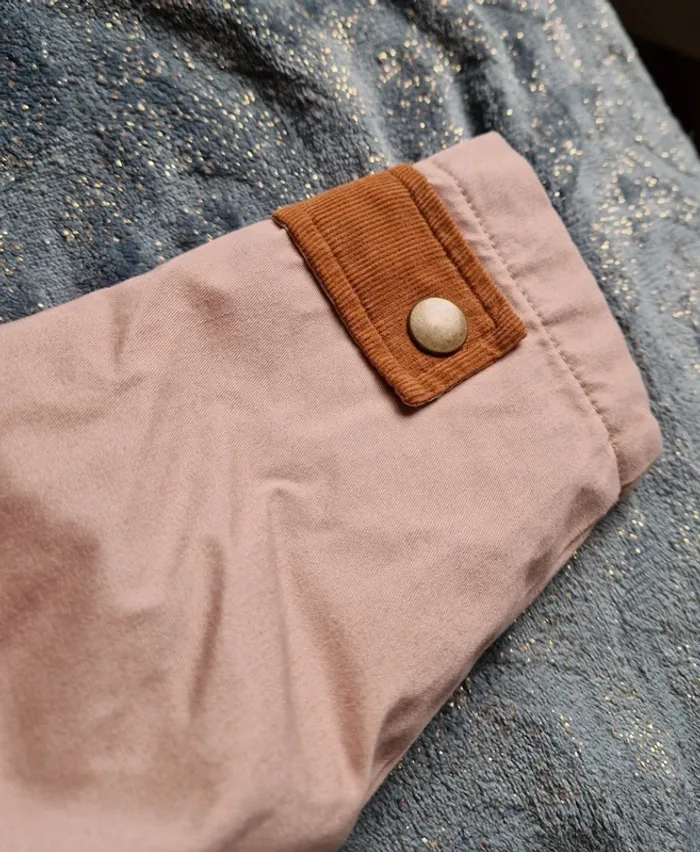 Parka veste rose pâle 3 ans  Cyrillus - photo numéro 7