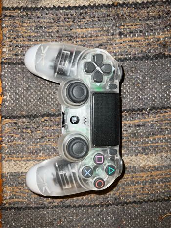 Manette PS4 officiel transparente édition limitée