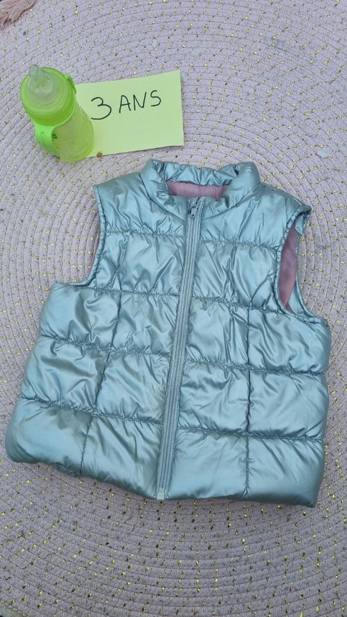 Doudoune sans manche 3ans, 90-97cm