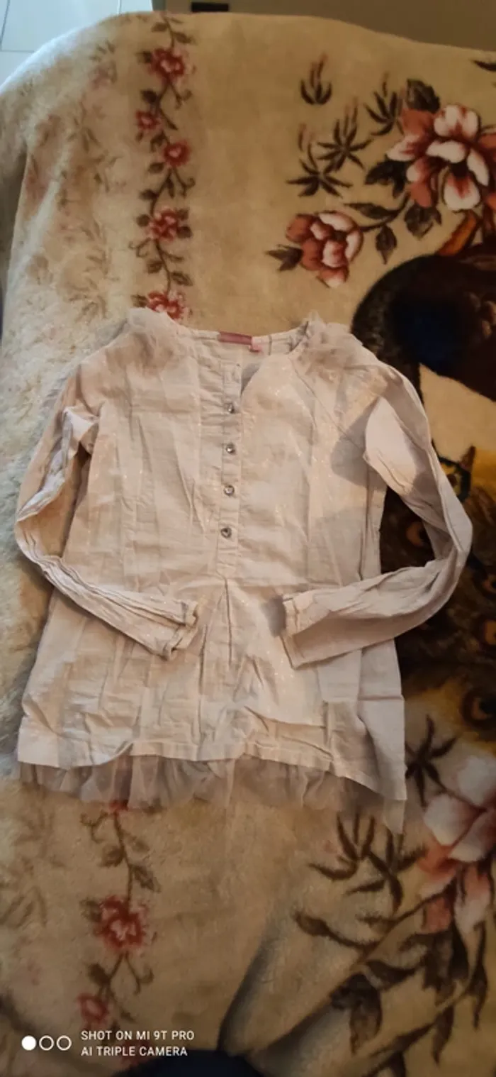 Blouse fils dores 10 ans nky - photo numéro 2