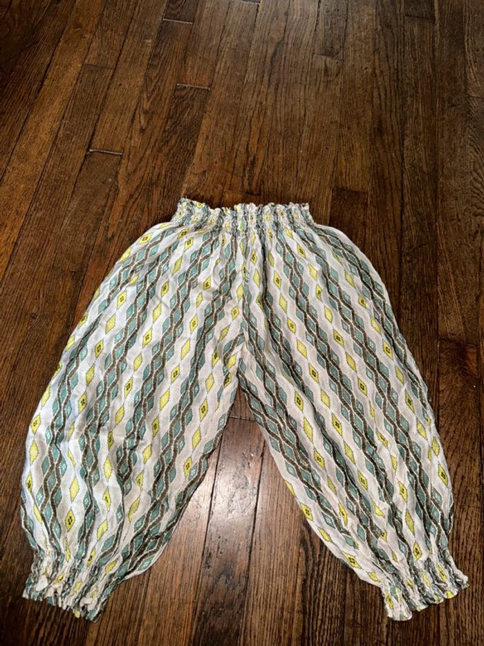 Pantalon léger Lili gaufrette  2 ans
