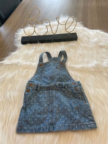Très jolie robe en jeans taille 12 mois kiabi