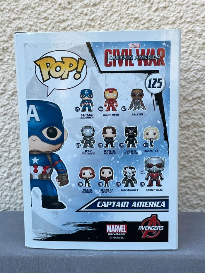 Funko Pop « Captain America » 125 - photo numéro 3