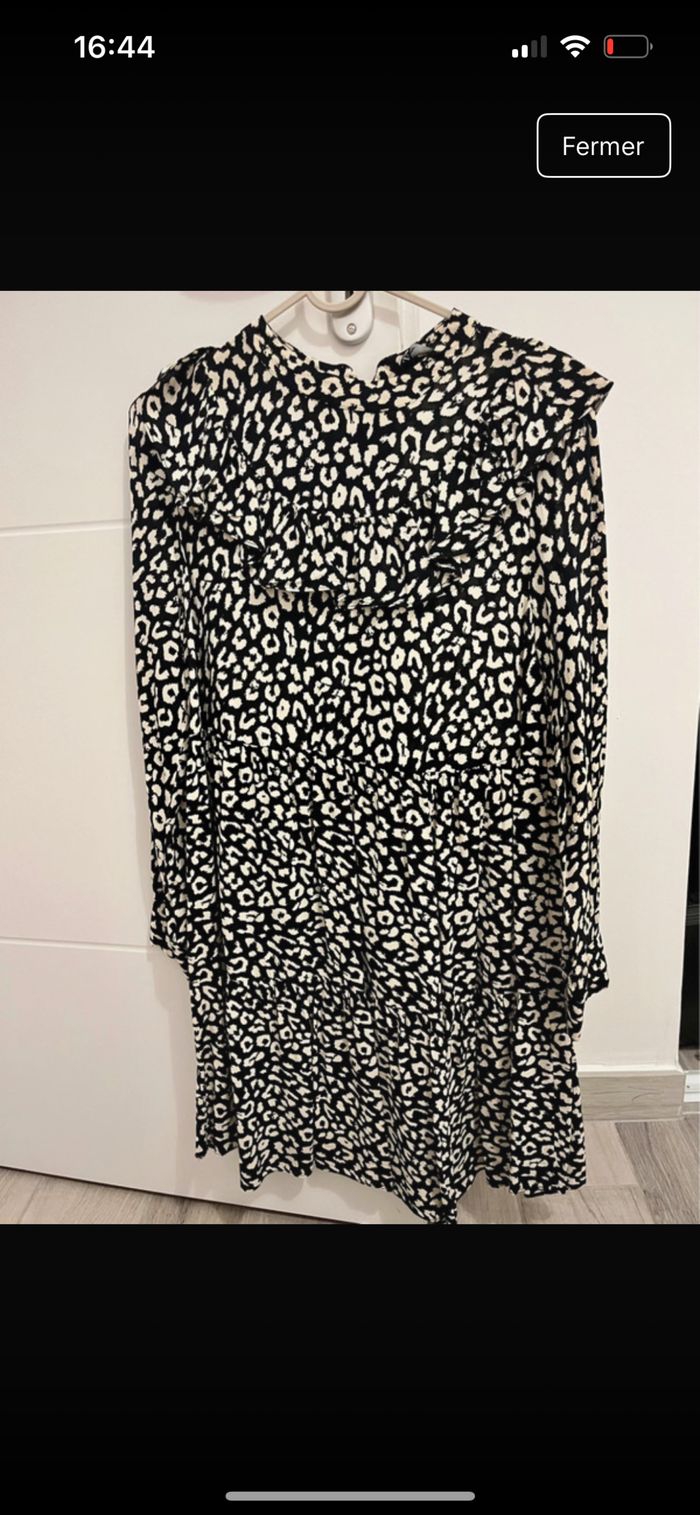 Robe fluide léopard Zara