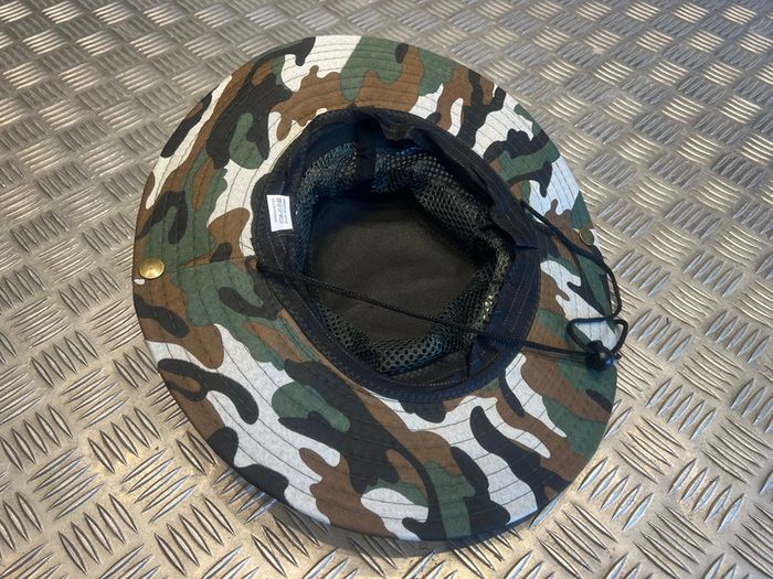 Chapeau camouflage protection solaire maille respirante chasse randonnée peche camping militaire - photo numéro 2