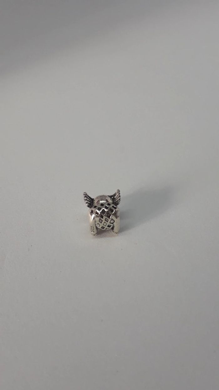 Charm perle argenté éléphant - photo numéro 5