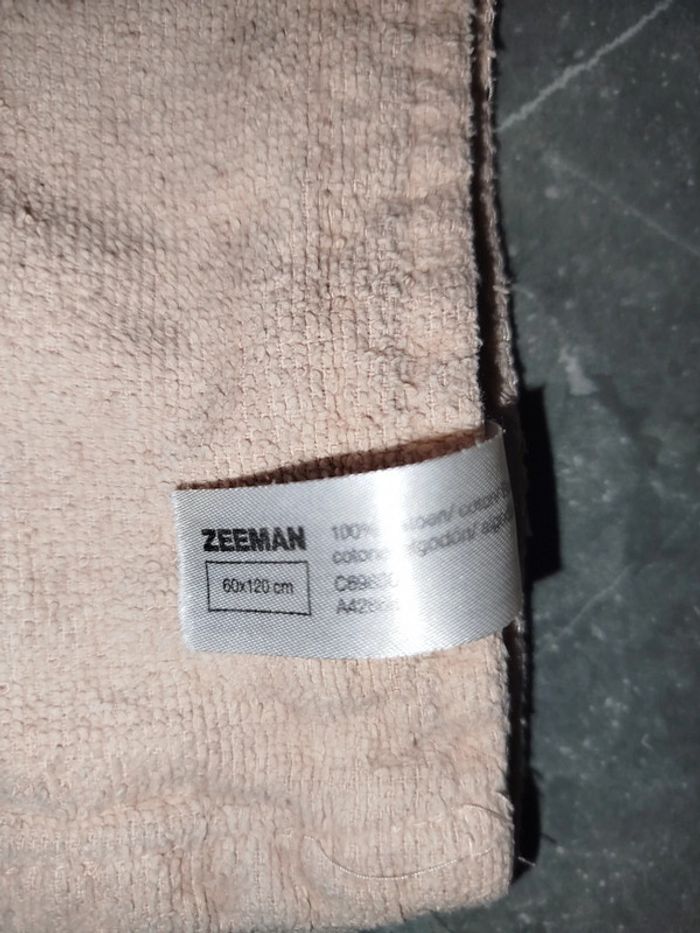 Serviette enfants cape de bain sortie de bain nounours - photo numéro 2