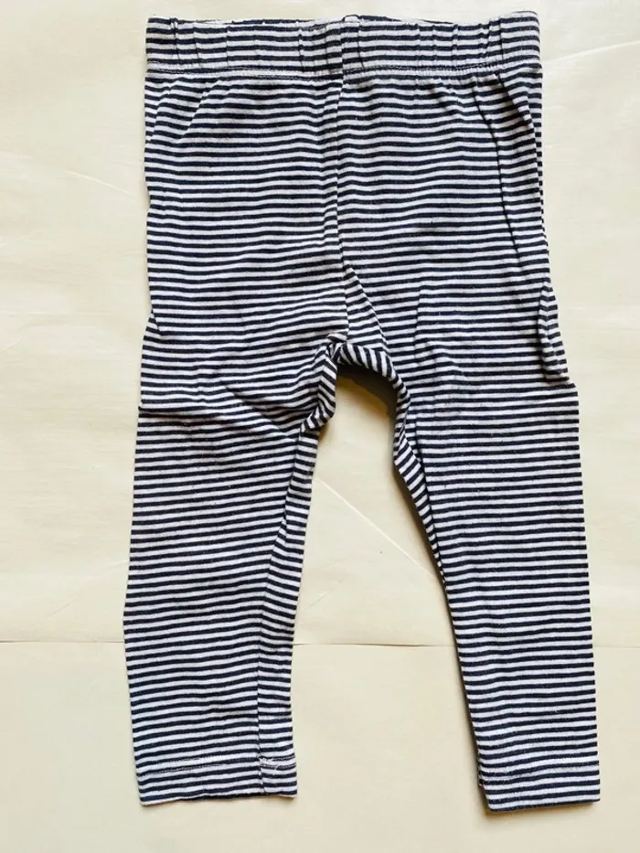 Lot 6 leggings fille 12 mois - photo numéro 2